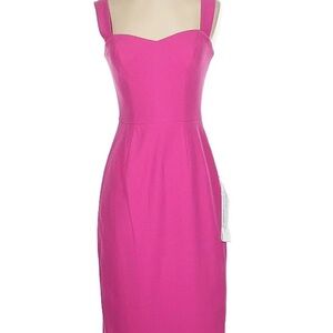 Dress the Population Pink Sheath Midi Dress
